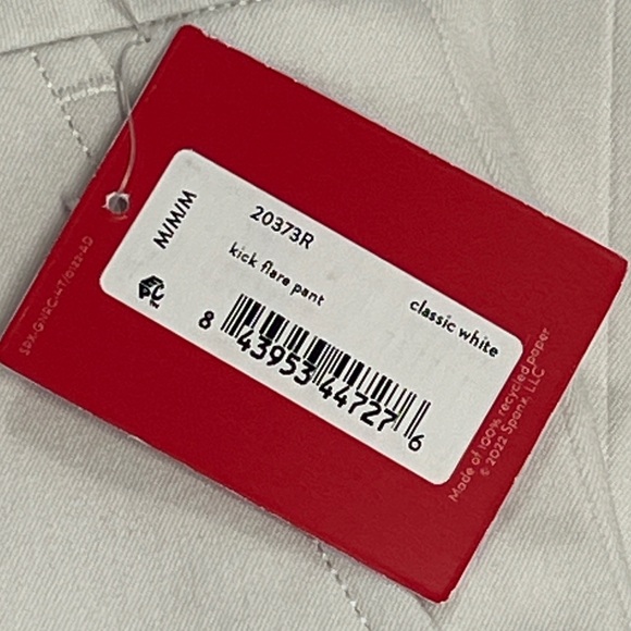 NWT SPANX Kick flare pant White - Picture 7 of 12